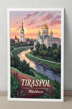 Listing image for Captivating Tiraspol, Moldova - Exquisite Travel Poster Art Print A1-A4 Poster A