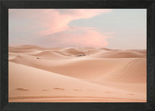 Listing image for Sahara Desert Morocco Framed Wall Art Poster Canvas Print Picture