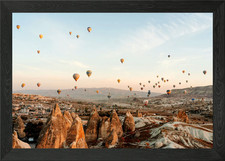 Listing image for Cappadocia Framed Wall Art Poster Canvas Print Picture
